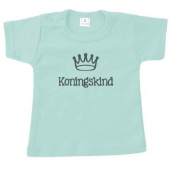 Kort shirt mint koningskind